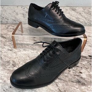 Cole Haan black wingtip Oxfords Sz 5